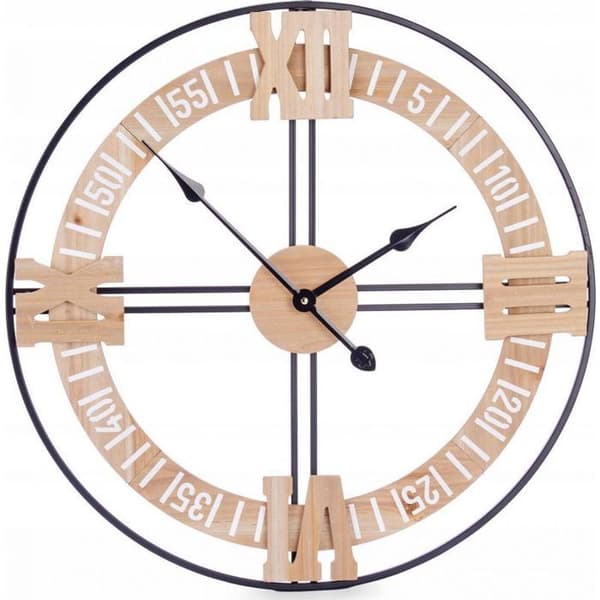 Klocka - pendel Present dekoration Klocka Loft 60 cm, urtavla med timer