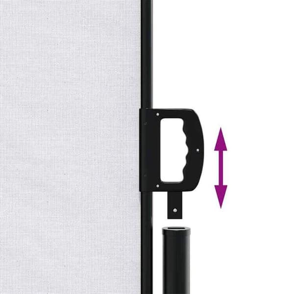 vidaXL Retractable sidoventil vit 200x300 cm 4004361