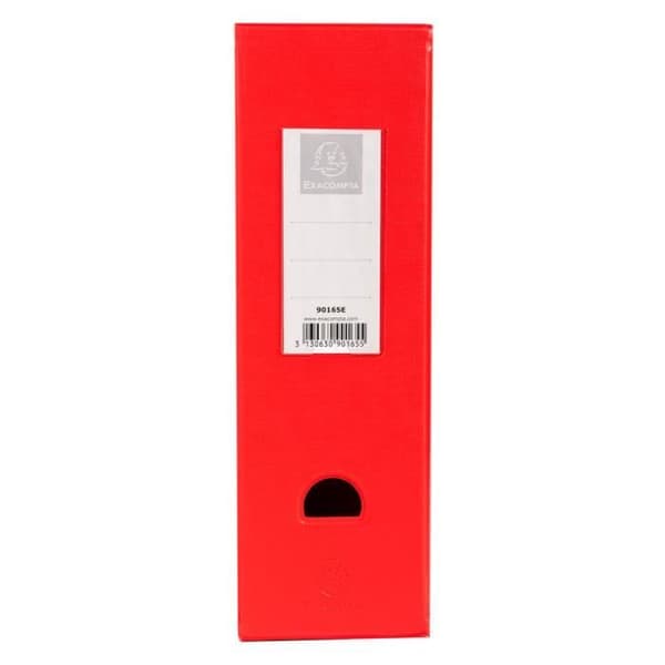 10-pack Tidningsställ Rygg 100mm PVC Röd