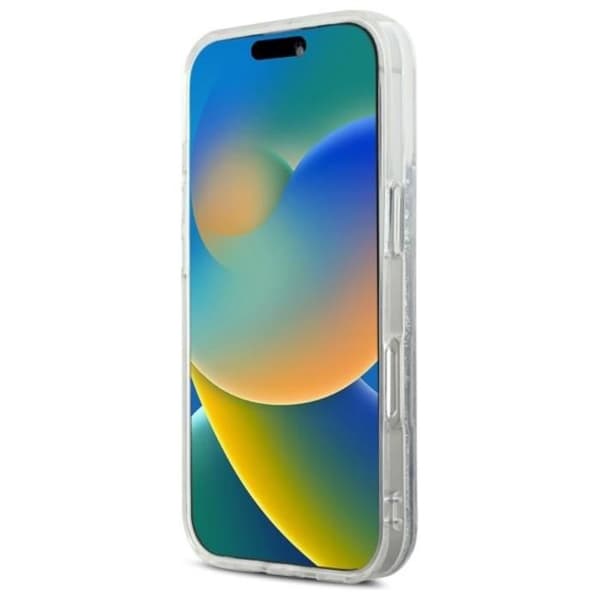 Mobilskal - Karl Lagerfeld - iPhone 16 Pro Max - Transparent - Flytande paljetter - MagSafe