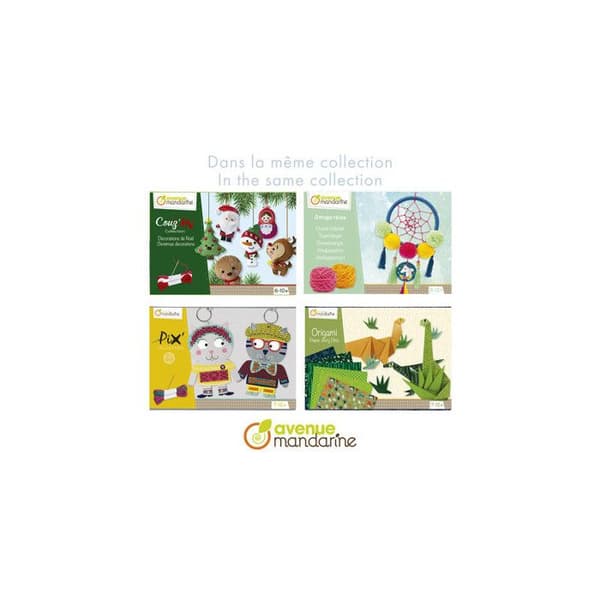 Avenue Mandarine - Decal Mania Planisphere Creative Box - KC042C