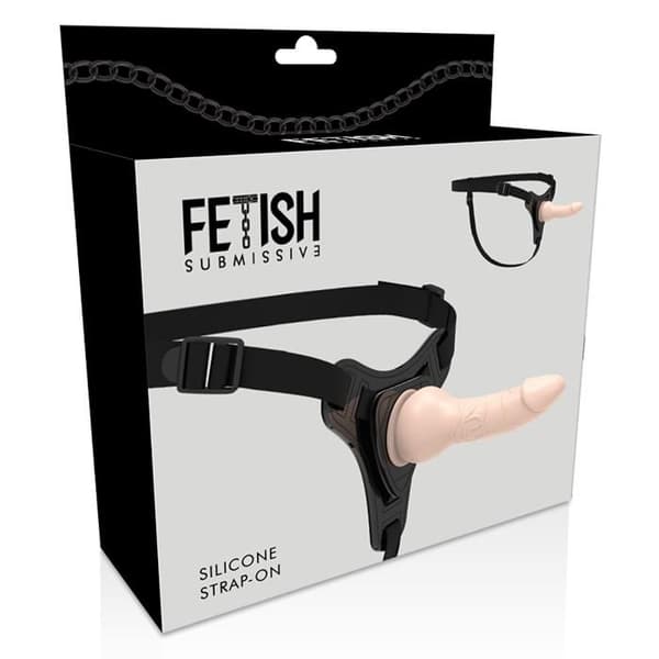 Harnais - FETISH - UNDERKASTAD - Silikon - 16 cm - Beige