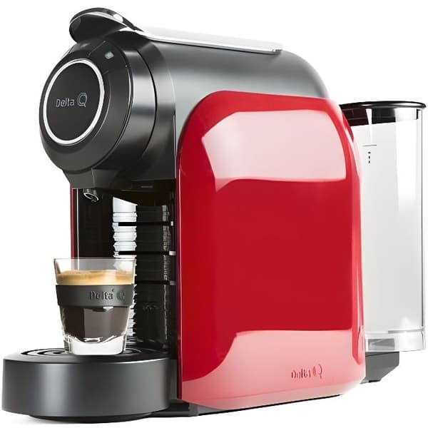 Kaffemaskin - Delta Q - Qool Evolution - Röd - Kompatibel med Delta Q kapslar - 2 års garanti