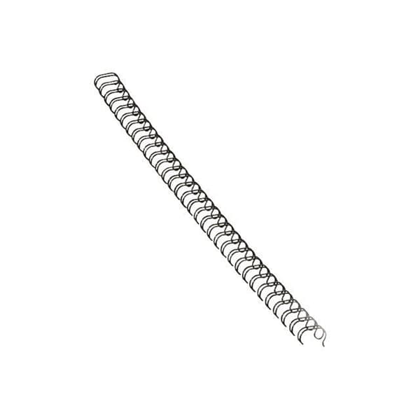 Bindtråd - FELLOWES - 10 mm - A4 - 34 ringar - 100 enheter - Svart