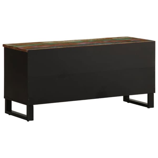 vidaXL TV-möbel 100x34x46 cm av solid akaciaträ 377518