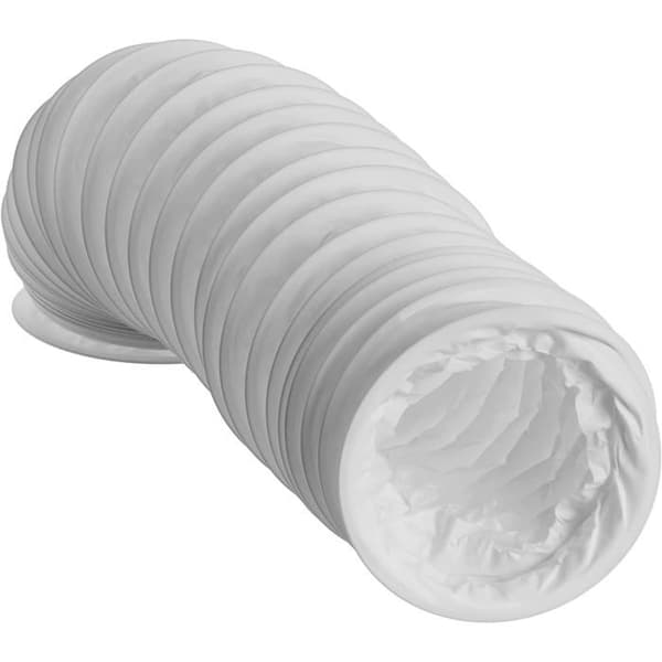 Ventilationsrör PVC - LIRAST - 1 m - Ø100 mm - Flexibel ståltråd - -20°C/+80°C