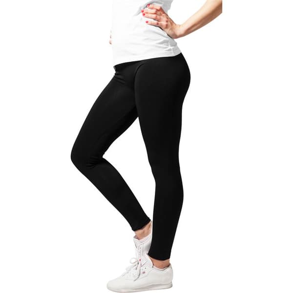 Legging dam - URBAN CLASSICS - PA - Svart - Elastisk midja och anklar - Äkta modell