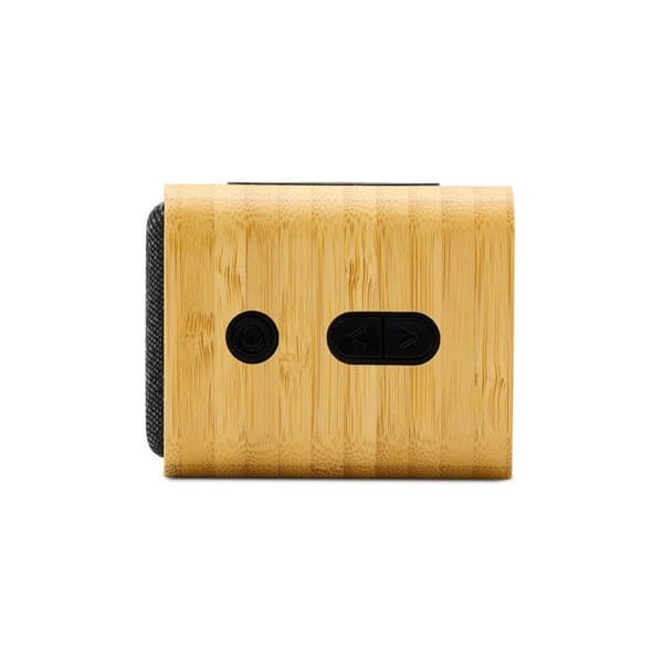 Högtalare - MOOOV - Bambu - Beige - Trådlös - Bluetooth - Induktionsladdare