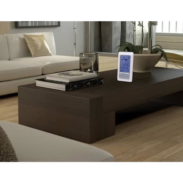 Techno Line WS 6740 digital radio väderstation vit, silver