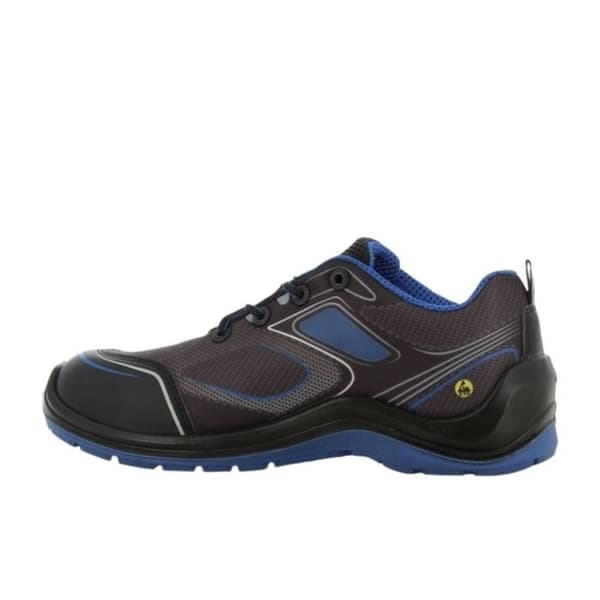 Låga säkerhetsskor Flow S1P Blå - Safety Jogger