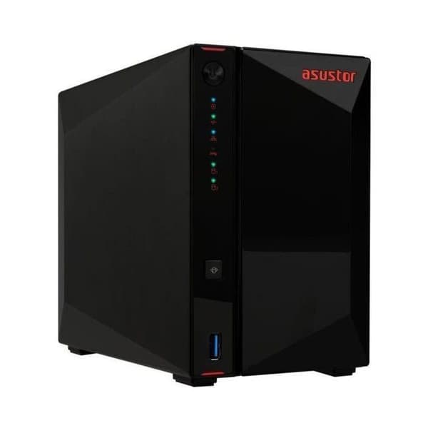 NAS-server - ASUSTOR - AS5402T Nimbustor 2 Gen2 - Intel Celeron Quad-Core 2.0GHz - 4GB DDR4 - 2x 2.5GbE