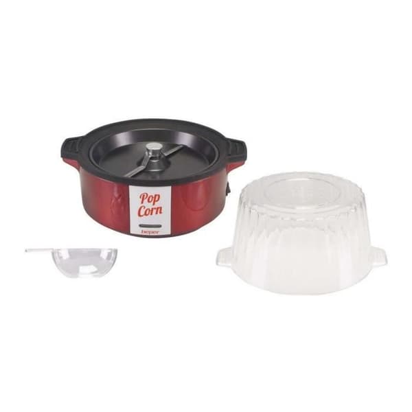 Popcornmaskin - GENERISK - 700 W - Röd - 22 cm - EU-kontakt