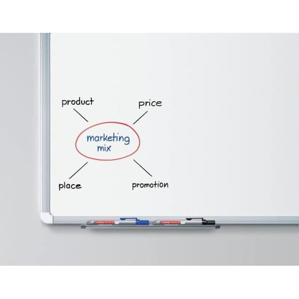 Permanent marker för whiteboard - edding retract 12 - svart - spets 1,5-3 mm - retraktabel