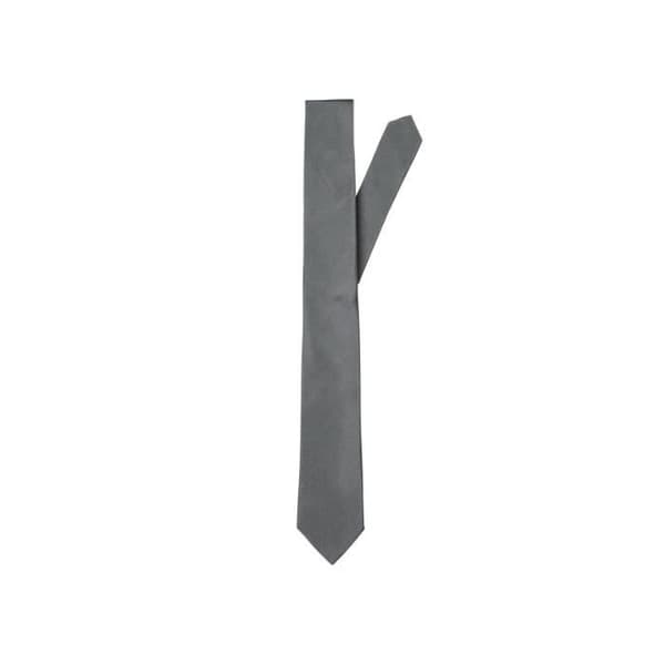 Selected Plain 7cm slips - grå - TU