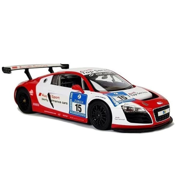 Bil R/C Audi R8 LMS Rastar 1:14 Vit-Röd