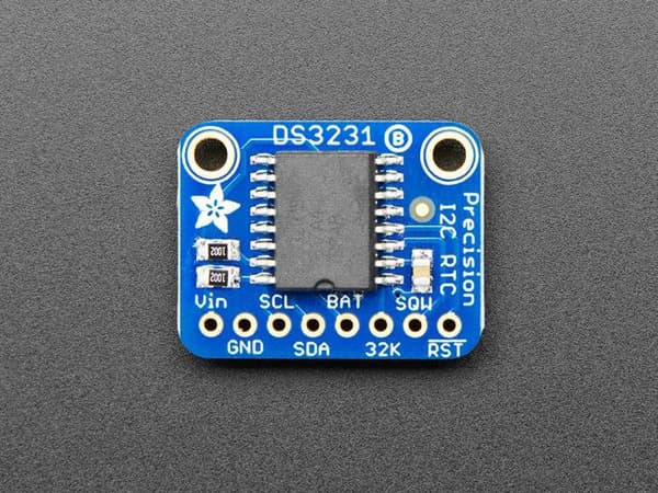 Adafruit DS3231 RTC precisionsklocka