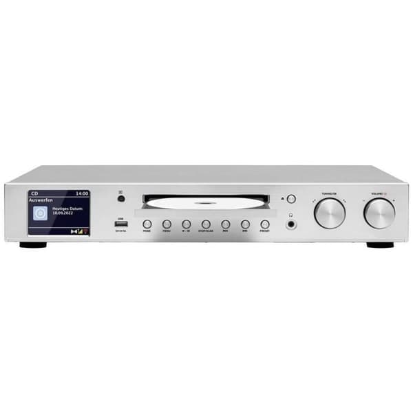 TechniSat DIGITRADIO 143 CD Radioadapter DAB, DAB+, Internet, FM AUX, Bluetooth, CD, USB, WiFi, internetradio med
