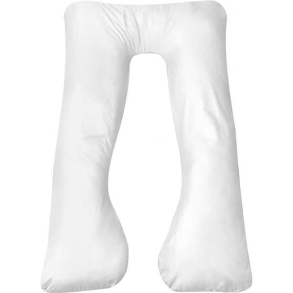 vidaXL Gravidkudde 90 x 145 cm Vit