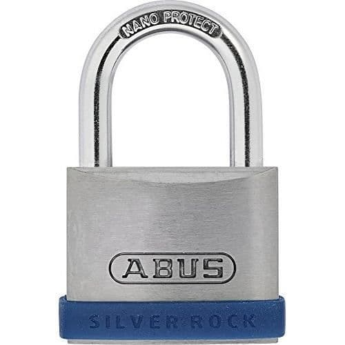 Lås - ABUS - ROCK 5 - Hög motståndskraft - 40mm - 2 nycklar ingår - Silver