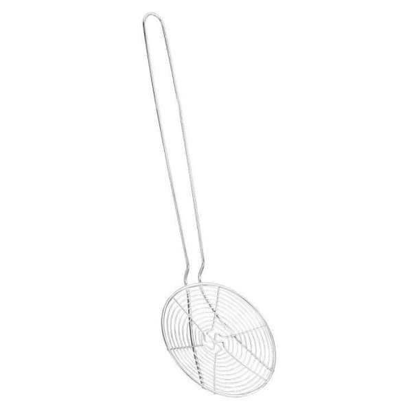 Spindelskimmer i rostfritt stål - D: 14 cm