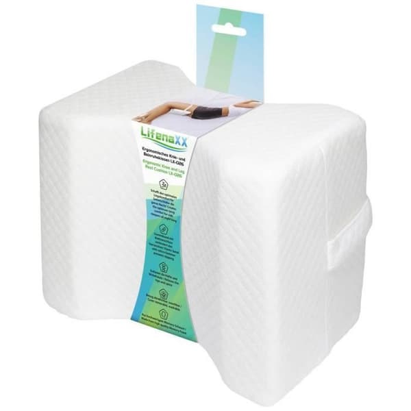 Vit massagekudde - Lifenaxx - LX-026 - Memory foam - Memory foam