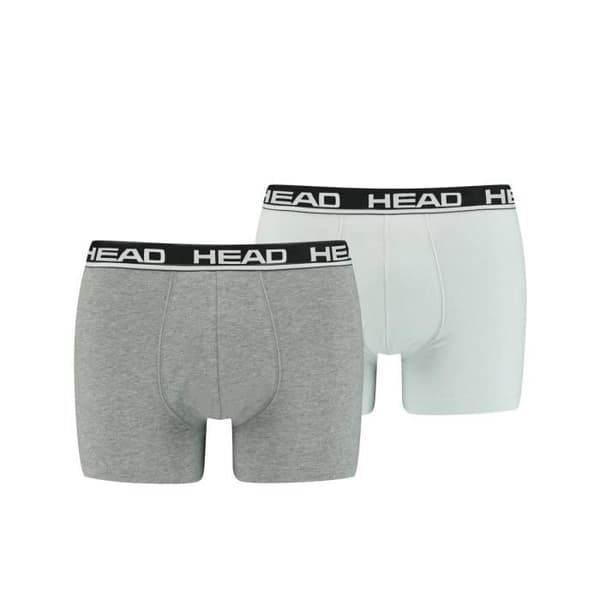 Head boxershorts för män - enfärgade, 2-pack