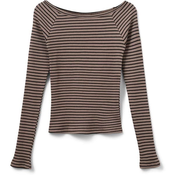 Blus flicka Sofie Schnoor Somasy - brunrandig