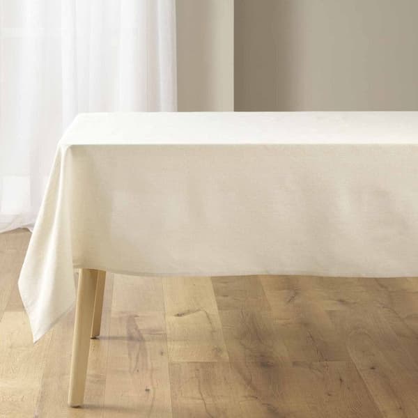 Duk Rektangulär Uni "Serafine" 140x240cm Natur
