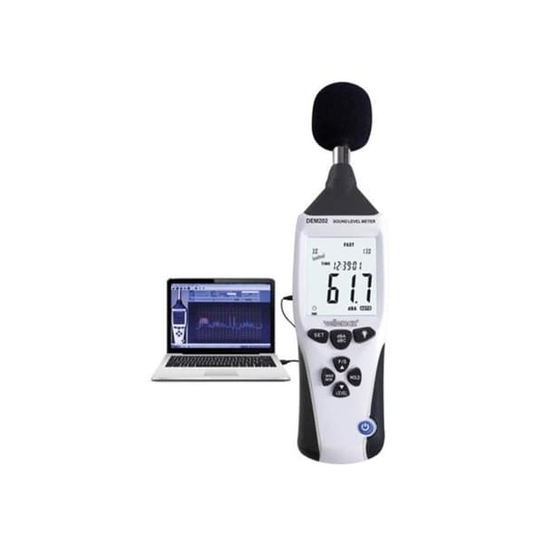 PROFESSIONELL LJUDMÄTARE MED DATALOGGER