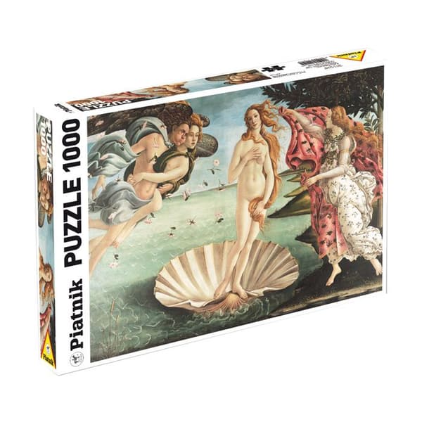 Pussel Piatnik Botticelli Venus födelse 1000 bitar