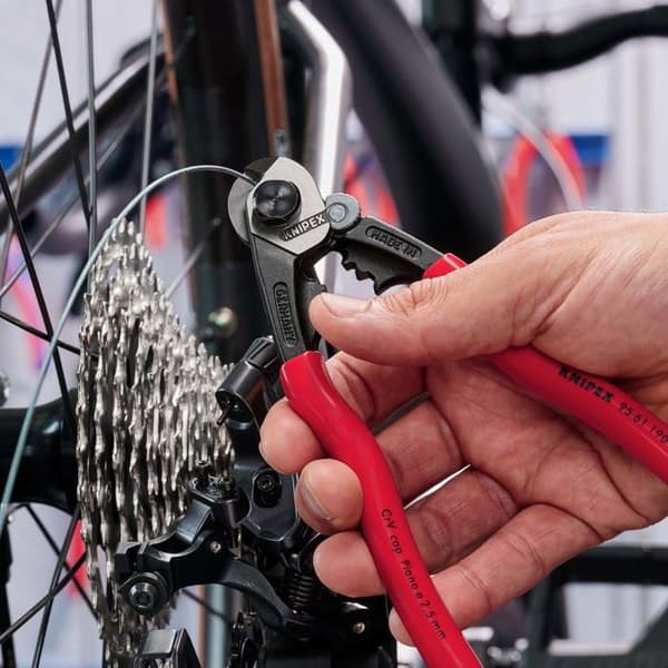 Smidd stålkabelskärare 190mm - KNIPEX - 9561190