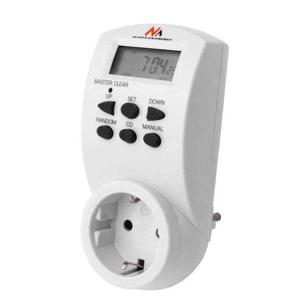 Veckotimer Elektrisk - Maclean - MCE08 - 16A - 3600W - Digital programmering