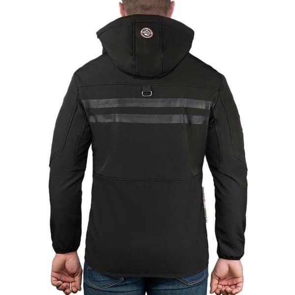 Parka Softshell Svart Herr Geographical Norway GN-ROYAUTE