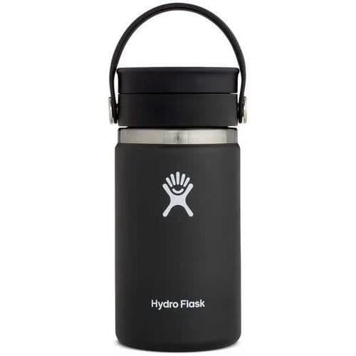 Hydro Flask bred mun med flex sip lock 12 oz - svart - TU