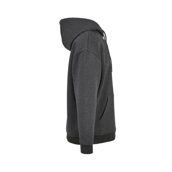 Oversized hoodie Build Your Brand Basic - kolgrå