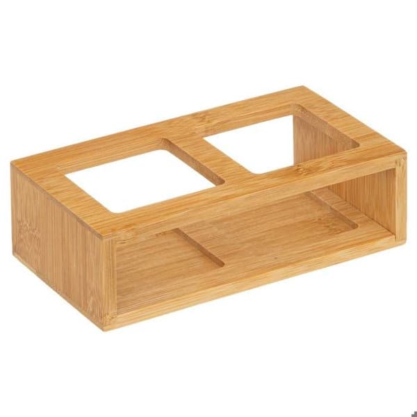 Flaskor olja/ättika glas bambu 0,48L - 5 fem enkelt smart