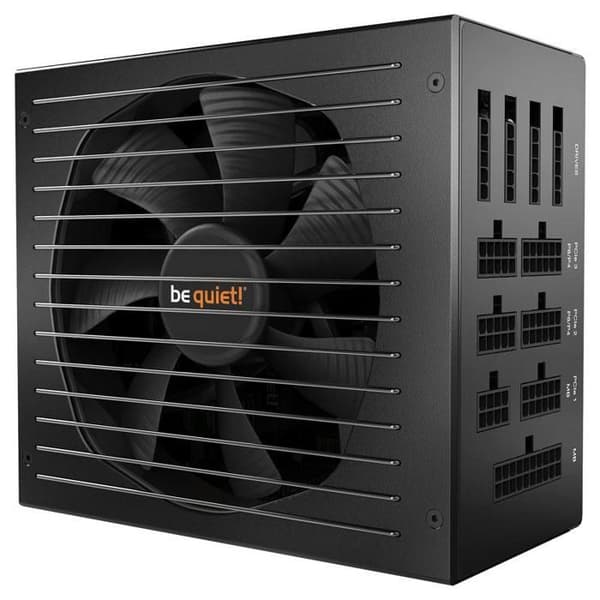 Mat - Var tyst! - Rak effekt 11 - 1000W - 80PLUS Guld - Tyst