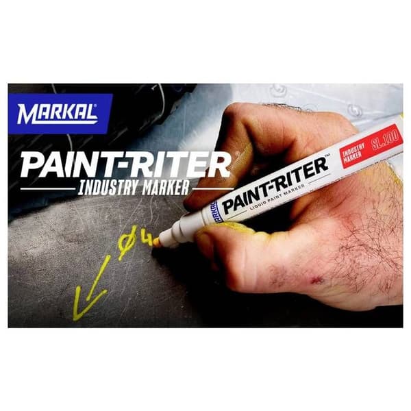 Industriella markörer SL.100 vit (För 12)