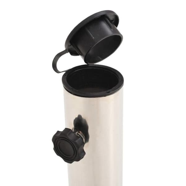vidaXL Granit Rund Paraply Base 20 kg