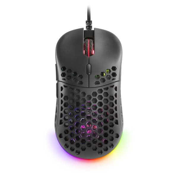 Spelmus - MARS GAMING - MM55 RGB - 12800 DPI - 7 programmerbara knappar - Trådad