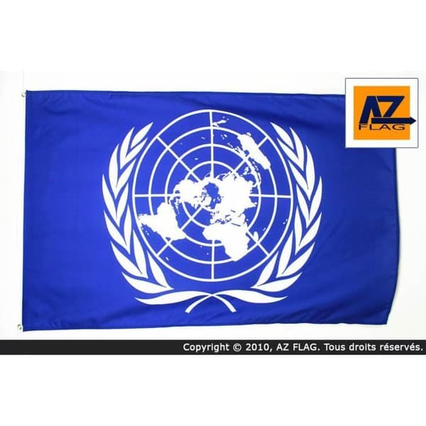 FN-flagga 150x90cm - Förenta nationerna