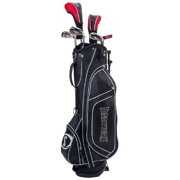 Spalding Open Stock vänsterhänt golfset i grafit/stål