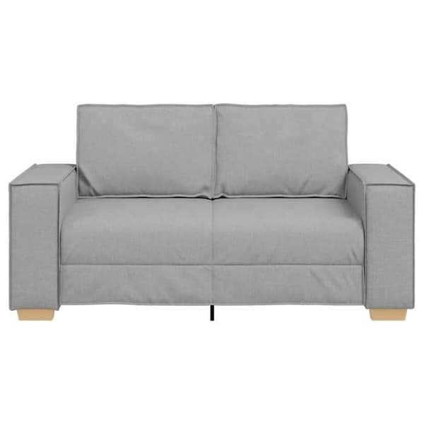 Grå moln 2-sitssoffa 120 cm tyg