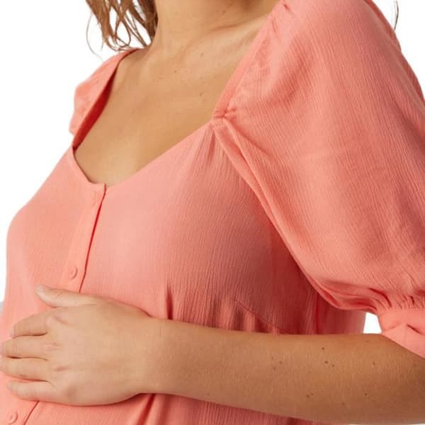Blus Rose Dam Vero Moda Gravid Menny