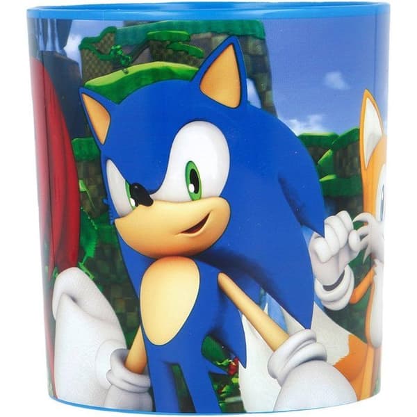 Mugg - Sonic - Barn - Melamin - 350 ml - Tål diskmaskin
