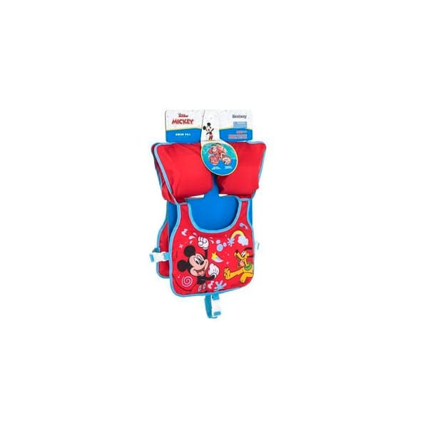 Simväst - Bestway - Mickey 9101C - Barn 3-6 år - PVC - 56 cm