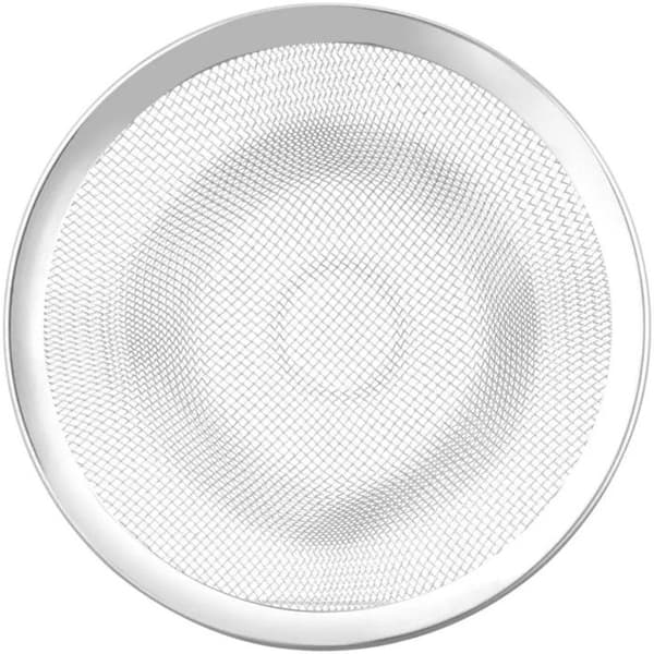 Rund avloppsbrunn för diskho, i stål, diameter 110 x 35 mm