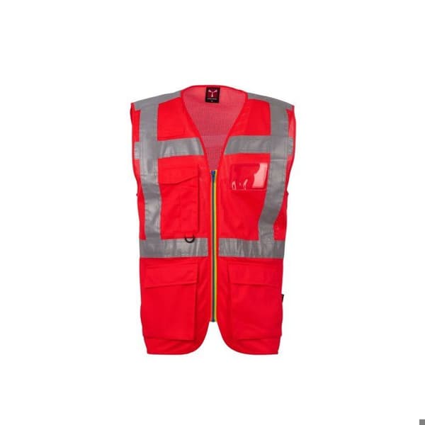 Payper Wear Extra Mesh säkerhetsväst - fluorescerande röd
