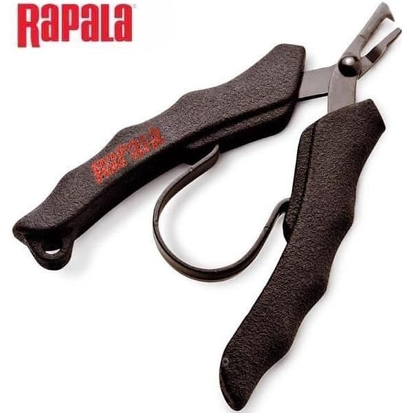 Pince - RAPALA - MINI TANG FÖR BROTNA RINGAR - Ergonomisk - Handledssnodd - Röd