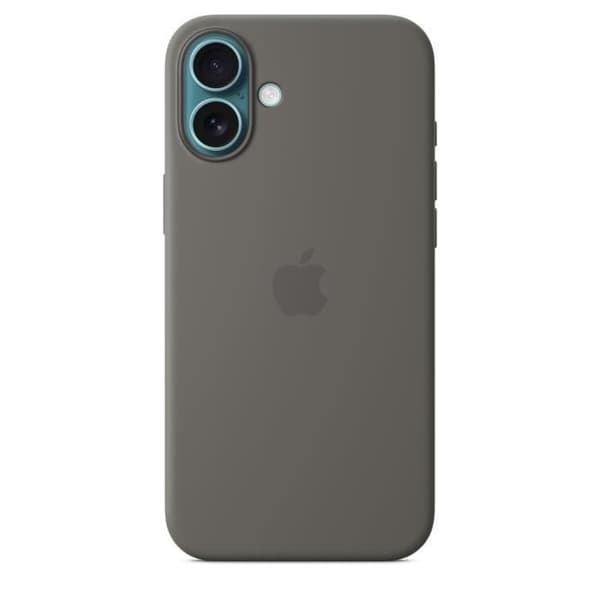 APPLE iPhone 16 Plus - Silikonskal med MagSafe - Stengrå